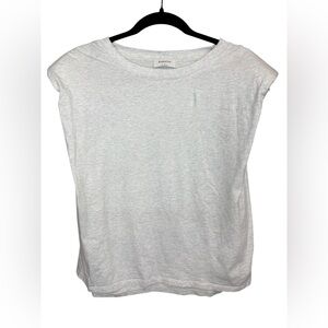 Aritzia Babaton Heather Gray Muscle Tee size large